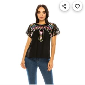 Beautiful Ethnic Embroidered Top